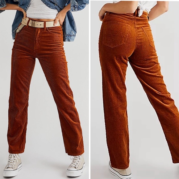 MOTHER High Waisted Study Hover Cord Jeans Size 25